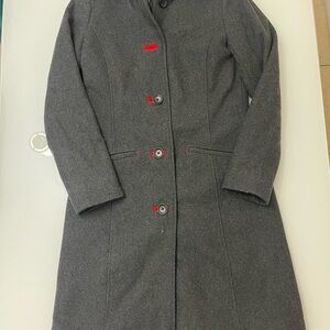 Elegant Gray Women's Coat